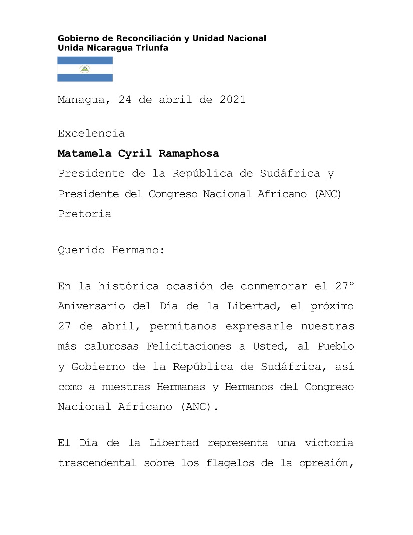  MENSAJE